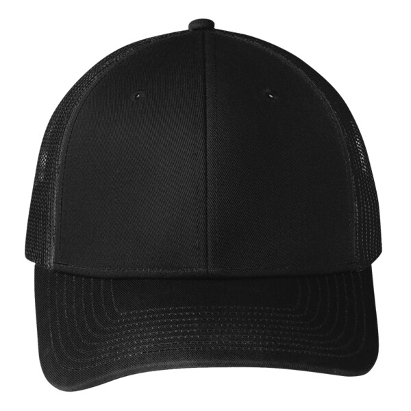 Cotton-Poly Hook-And-Loop Adjustable Cap