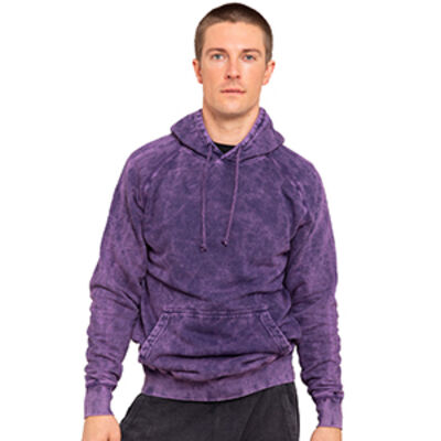 Unisex Vintage Raglan Hooded Sweatshirt Thumbnail