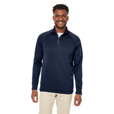 Unisex Fusion ChromaSoft™ Fleece Quarter-Zip Thumbnail