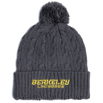 Cable Knit Pom-Pom Beanie Thumbnail