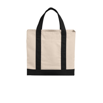 Cotton Canvas Two Tone Tote Thumbnail