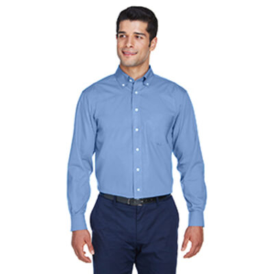 Men's Crown Collection® Solid Oxford Woven Shirt Thumbnail