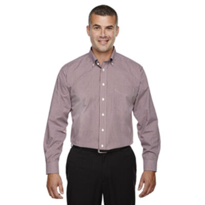 Men's Crown Collection® Gingham Check Woven Shirt Thumbnail