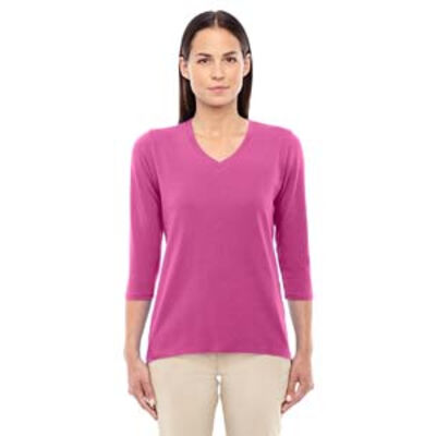 Ladies' Perfect Fit™ Bracelet-Length V-Neck Top Thumbnail