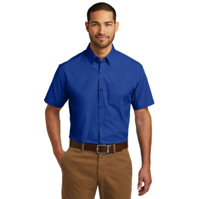 Short Sleeve Carefree Poplin Shirt Thumbnail