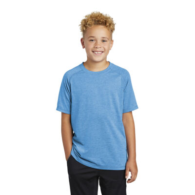 Youth PosiCharge ® Tri Blend Wicking Raglan Tee Thumbnail
