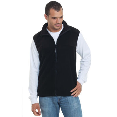 Men's USA-Made Full-Zip Fleece Vest Thumbnail