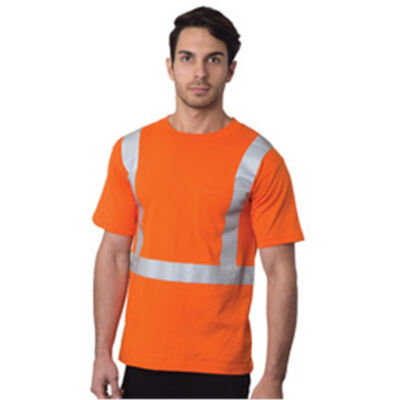 Unisex USA-Made High Visibility Pocket T-Shirt Thumbnail