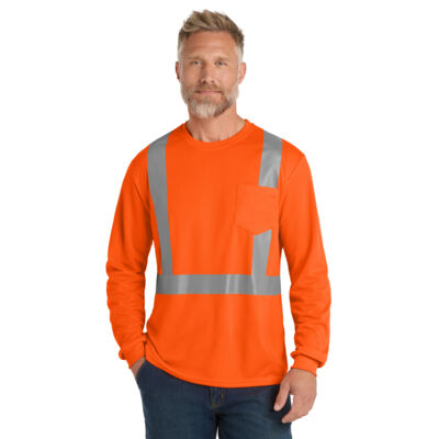 Ansi 107 Class 2 Mesh Long Sleeve Tee Thumbnail