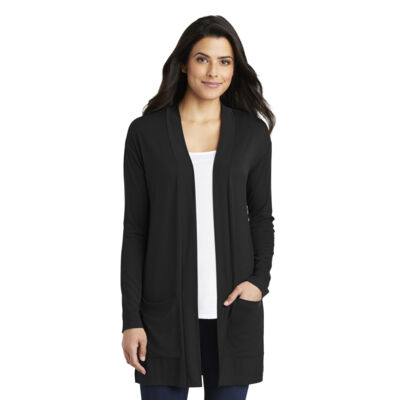 Ladies Concept Long Pocket Cardigan Thumbnail