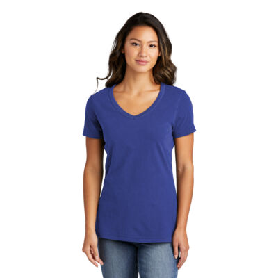 Ladies Beach Wash ® Garment Dyed V Neck Tee Thumbnail