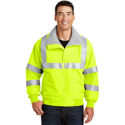 Enhanced Visibility Challenger Jacket with Reflective Taping Thumbnail