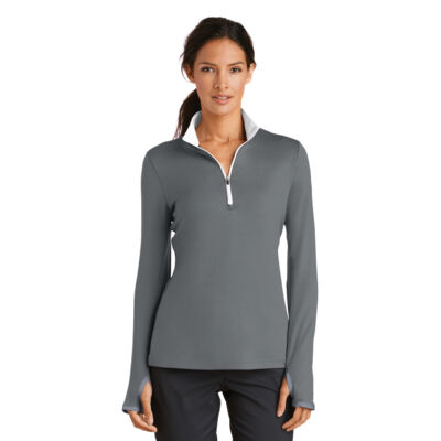 Ladies Dri FIT Stretch 1/2 Zip Cover Up Thumbnail