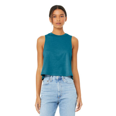 Women's Racerback Cropped Tank Thumbnail